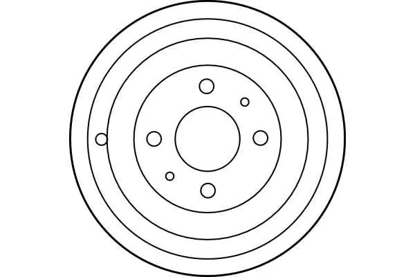 Handler.Part Brake drum TRW DB4202 2