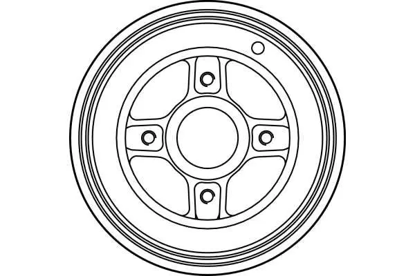 Handler.Part Brake drum TRW DB4214 2