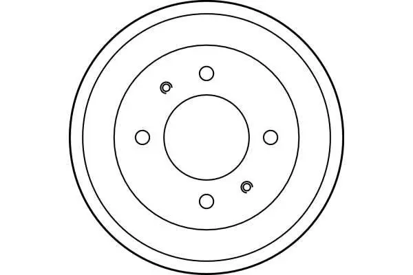 Handler.Part Brake drum TRW DB4225 2