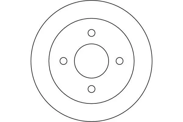 Handler.Part Brake drum TRW DB4226 2