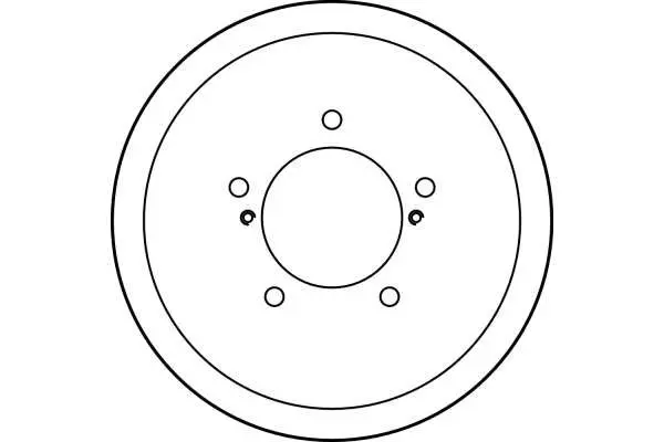 Handler.Part Brake drum TRW DB4233 2