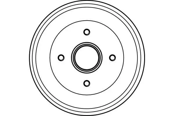 Handler.Part Brake drum TRW DB4238 2