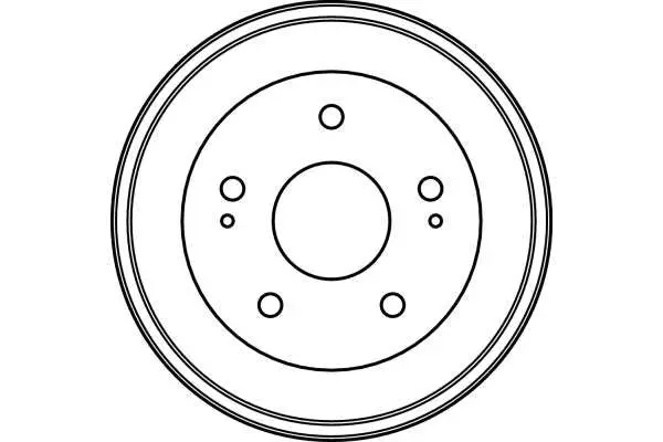 Handler.Part Brake drum TRW DB4250 2