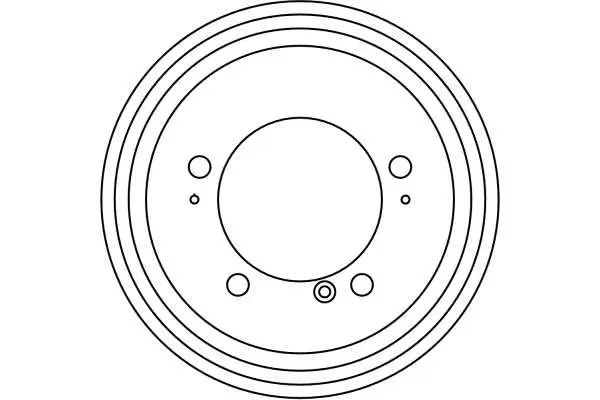 Handler.Part Brake drum TRW DB4258 2