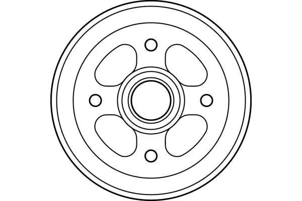 Handler.Part Brake drum TRW DB4273 2