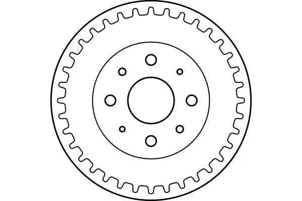 Handler.Part Brake drum TRW DB4288 2