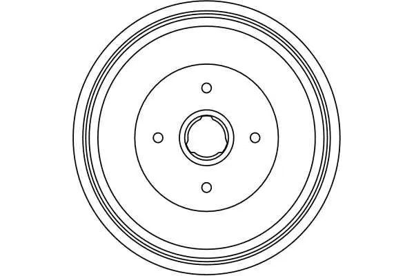 Handler.Part Brake drum TRW DB4289 2