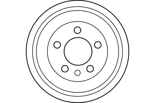 Handler.Part Brake drum TRW DB4299 2