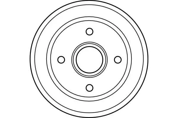 Handler.Part Brake drum TRW DB4304 2