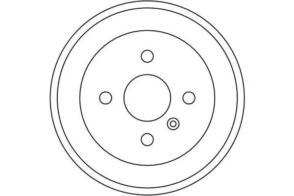 Handler.Part Brake drum TRW DB4323 2