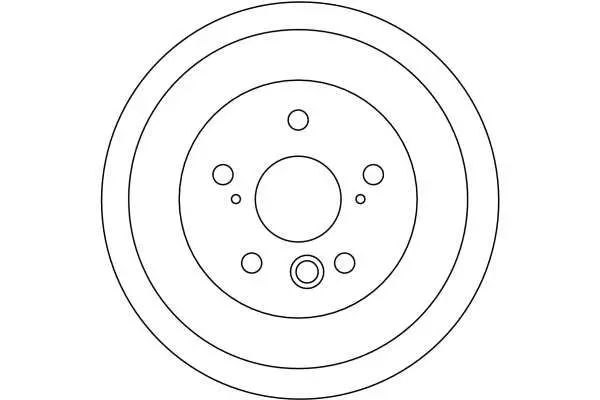 Handler.Part Brake drum TRW DB4330 2