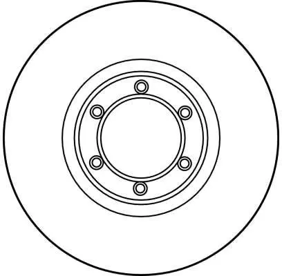 Handler.Part Brake disc TRW DF1002 2