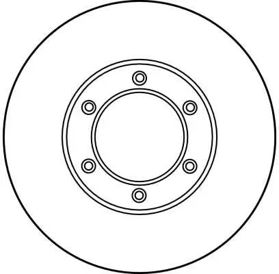 Handler.Part Brake disc TRW DF1012 2