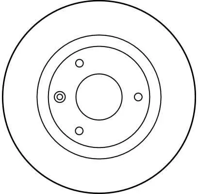 Handler.Part Brake disc TRW DF1025 2