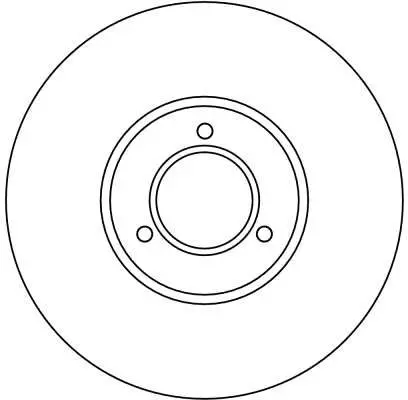 Handler.Part Brake disc TRW DF1113 2