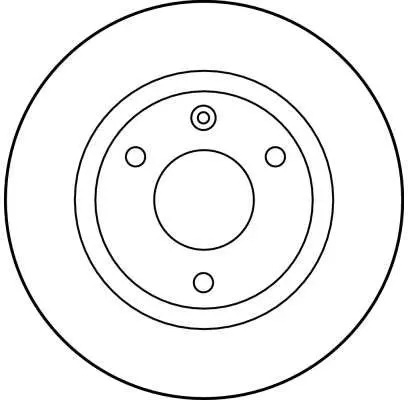 Handler.Part Brake disc TRW DF1120 2