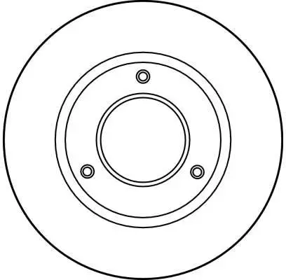 Handler.Part Brake disc TRW DF1215 2