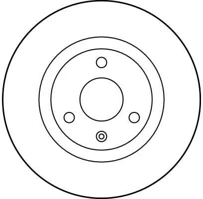 Handler.Part Brake disc TRW DF1223 2