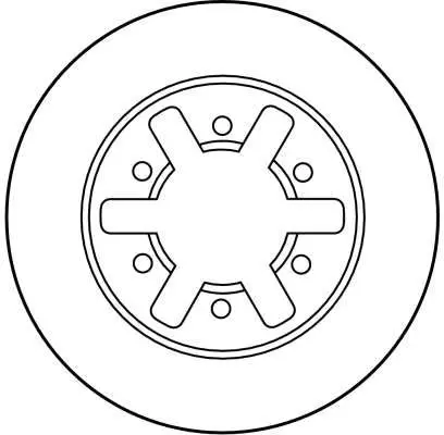 Handler.Part Brake disc TRW DF1414 2