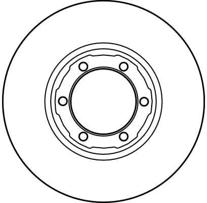 Handler.Part Brake disc TRW DF1416 2