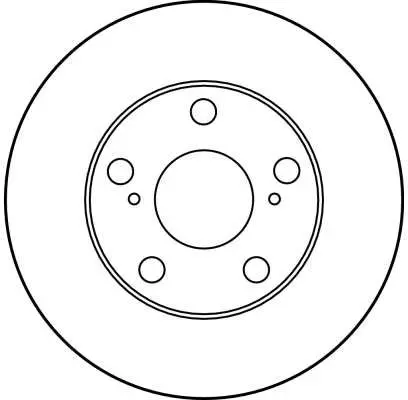 Handler.Part Brake disc TRW DF1430 2