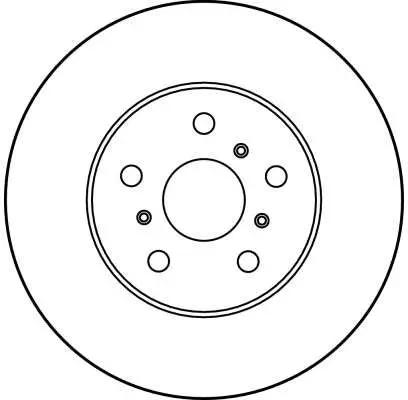 Handler.Part Brake disc TRW DF1439 2