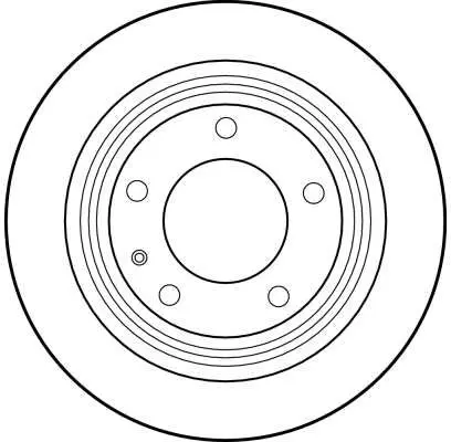 Handler.Part Brake disc TRW DF1566 2