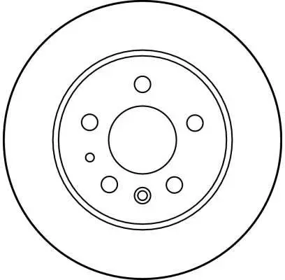 Handler.Part Brake disc TRW DF1574 2