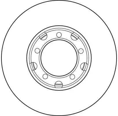 Handler.Part Brake disc TRW DF1577 2