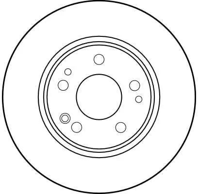 Handler.Part Brake disc TRW DF1581 1