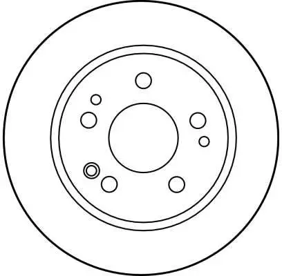 Handler.Part Brake disc TRW DF1584 2