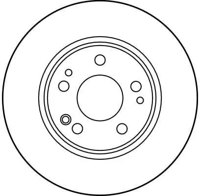 Handler.Part Brake disc TRW DF1585 2