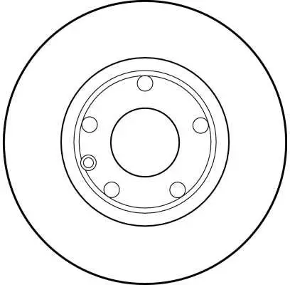 Handler.Part Brake disc TRW DF1596 2