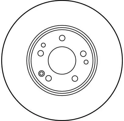 Handler.Part Brake disc TRW DF1598 2