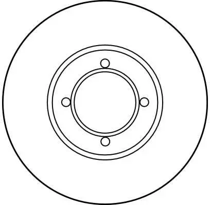 Handler.Part Brake disc TRW DF1600 2