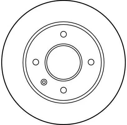 Handler.Part Brake disc TRW DF1649 2