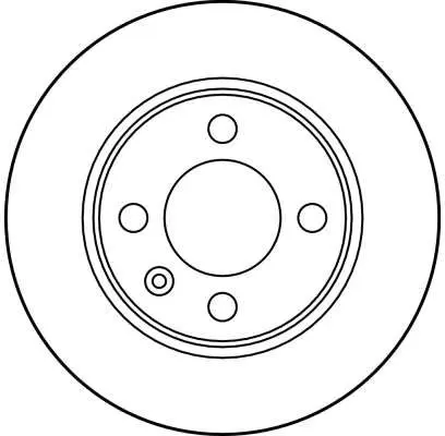 Handler.Part Brake disc TRW DF1662 2