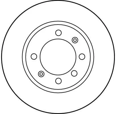 Handler.Part Brake disc TRW DF1666 2