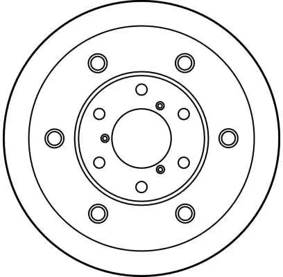 Handler.Part Brake disc TRW DF1726S 2