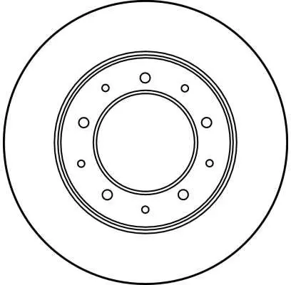 Handler.Part Brake disc TRW DF1802 2