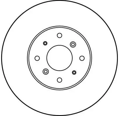 Handler.Part Brake disc TRW DF1812 2