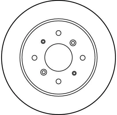 Handler.Part Brake disc TRW DF1814 2