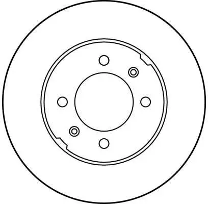 Handler.Part Brake disc TRW DF1828 2