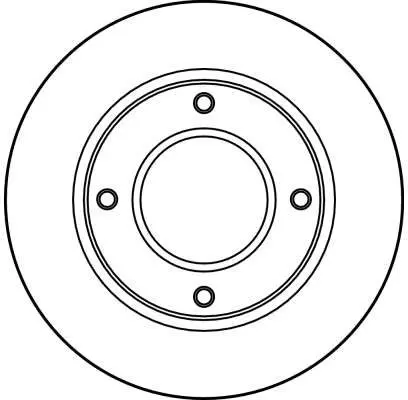 Handler.Part Brake disc TRW DF1899 2