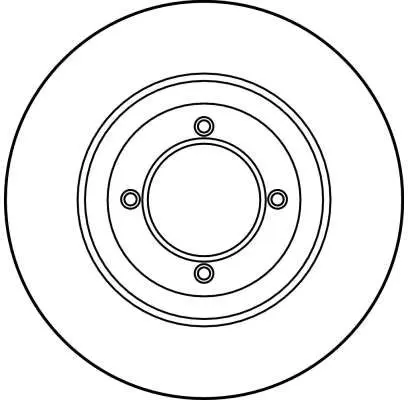 Handler.Part Brake disc TRW DF1908 2