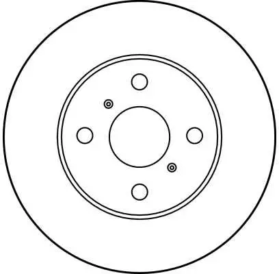 Handler.Part Brake disc TRW DF1929 2