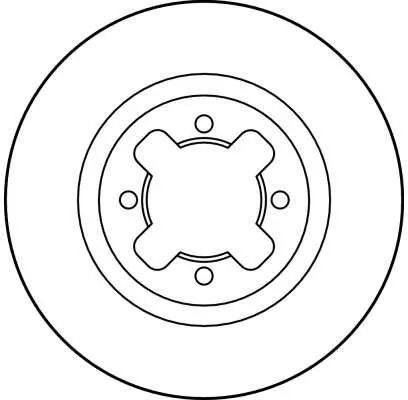 Handler.Part Brake disc TRW DF1940 2