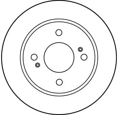 Handler.Part Brake disc TRW DF1949 2