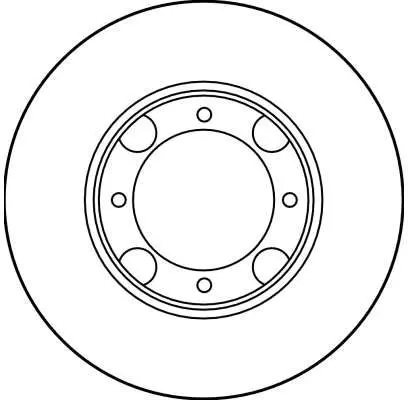 Handler.Part Brake disc TRW DF1958 2