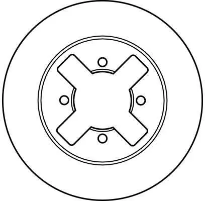 Handler.Part Brake disc TRW DF2002 2